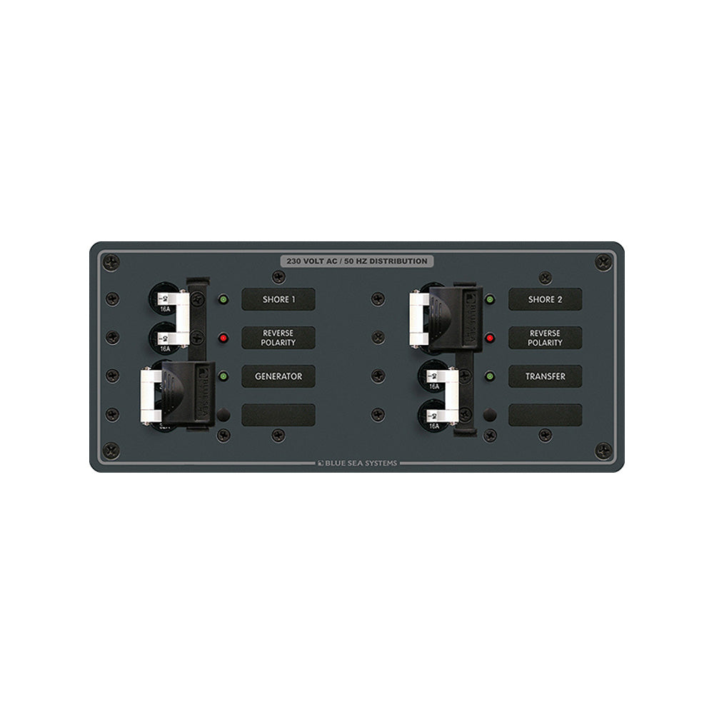 Blue Sea 8598 AC Toggle Source Selector 230V  3 Source 8598