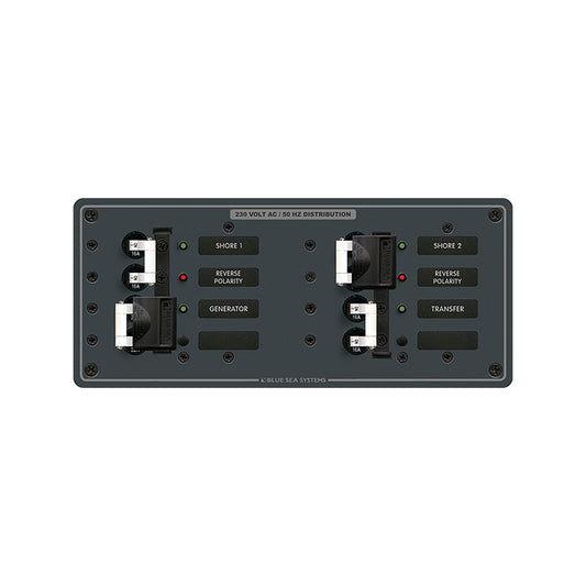 Blue Sea 8598 AC Toggle Source Selector 230V  3 Source 8598