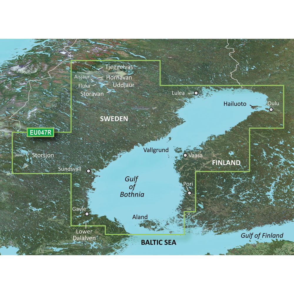 Garmin BlueChart g3 Vision HD  VEU047R  Gulf of Bothnia  Kalix to Grisslehamn  microSDSD 010C078300