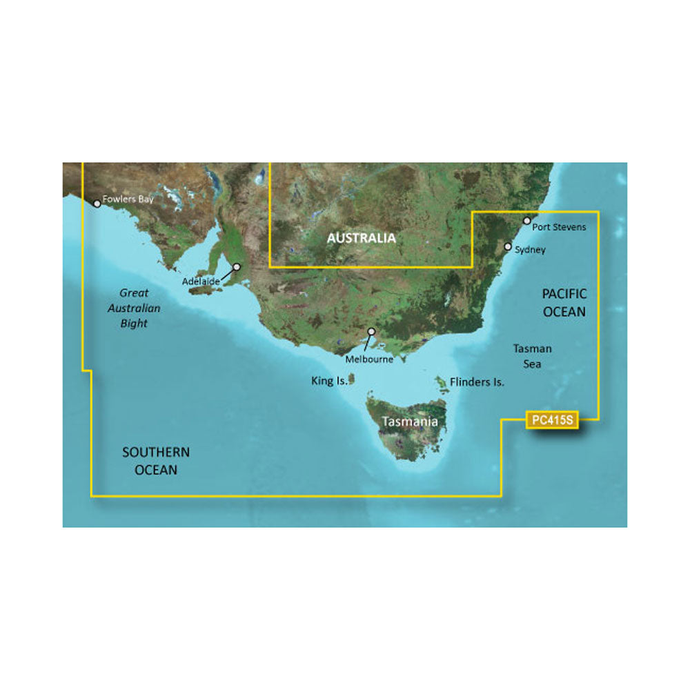 Garmin BlueChart g3 Vision HD  VPC415S  Port Stephens  Fowlers Bay  microSDSD 010C087300