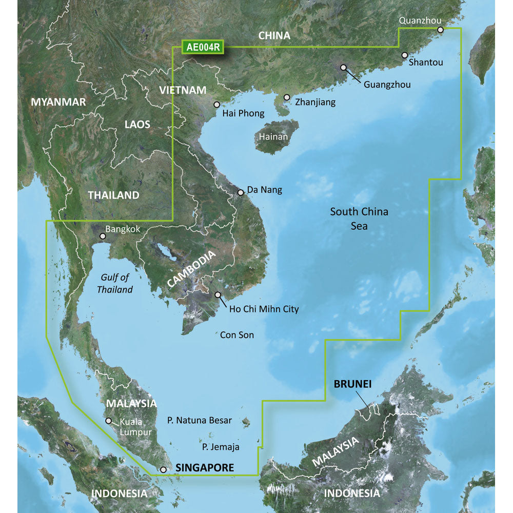 Garmin BlueChart g3 Vision HD  VAE004R  South China Sea  microSDSD 010C087900