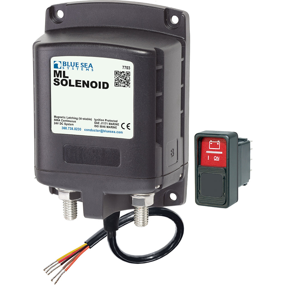 Blue Sea 7703 MLSeries Remote Battery Switch 24v DC 7703