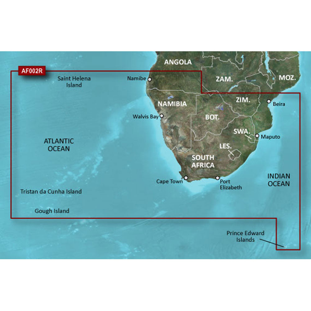 Garmin BlueChart g3 HD  HXAF002R  South Africa  microSDSD 010C074820