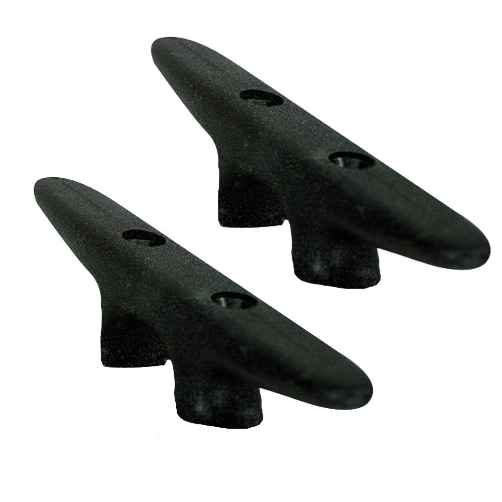 Whitecap Black Nylon Cleat 6 Pair 3421BP