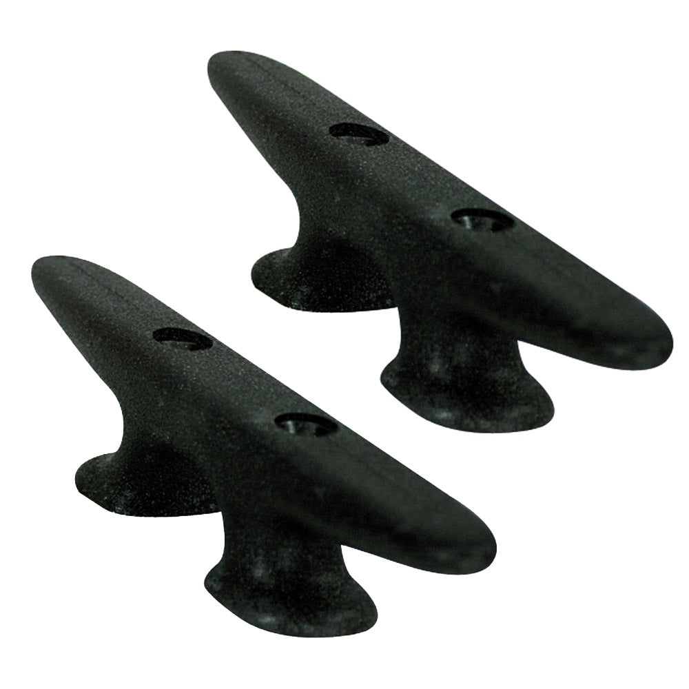 Whitecap Black Nylon Cleat 8 Pair 3439BP