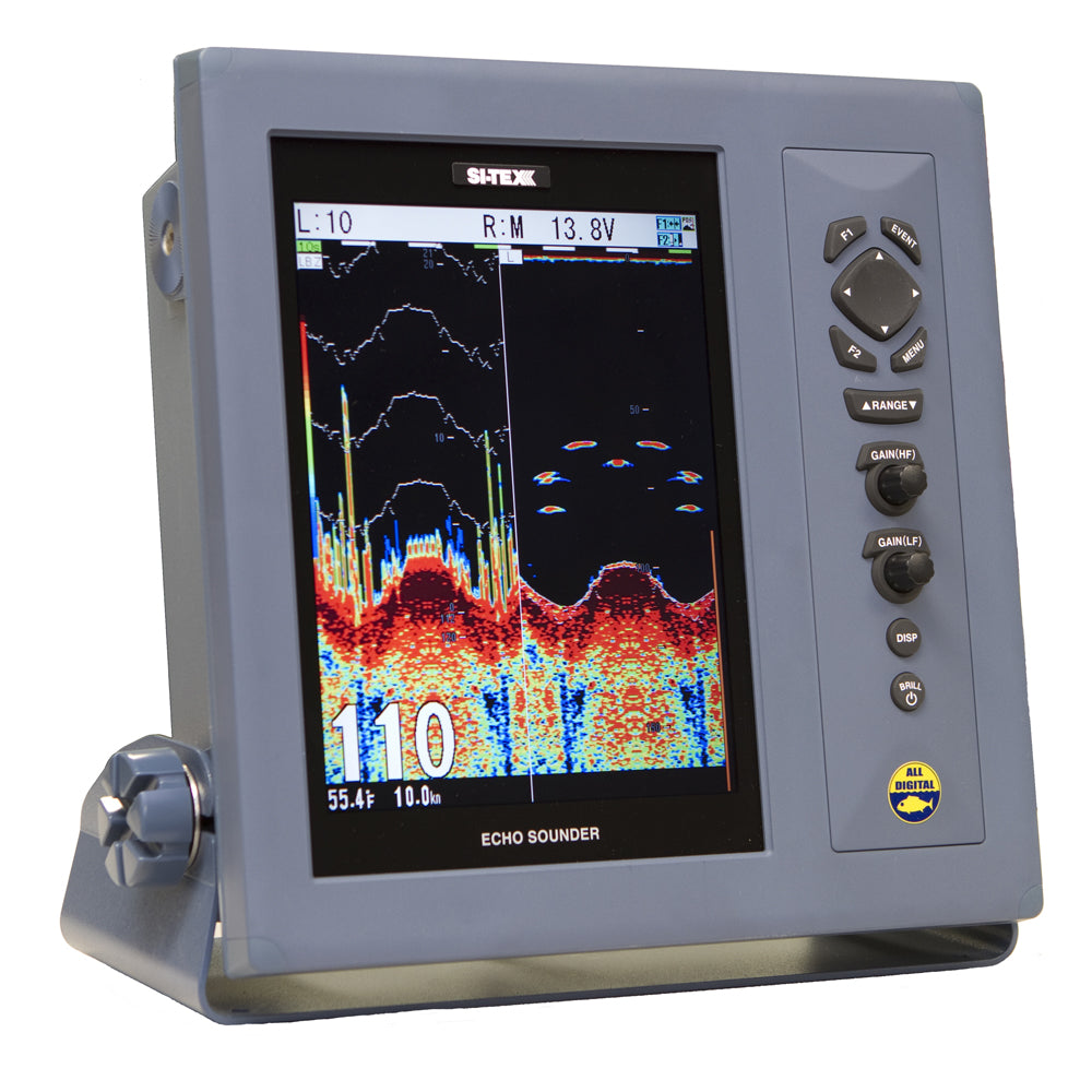 SITEX CVS1410 Dual Freq Color 104 LCD Fishfinder 1Kw  No Transducer CVS1410