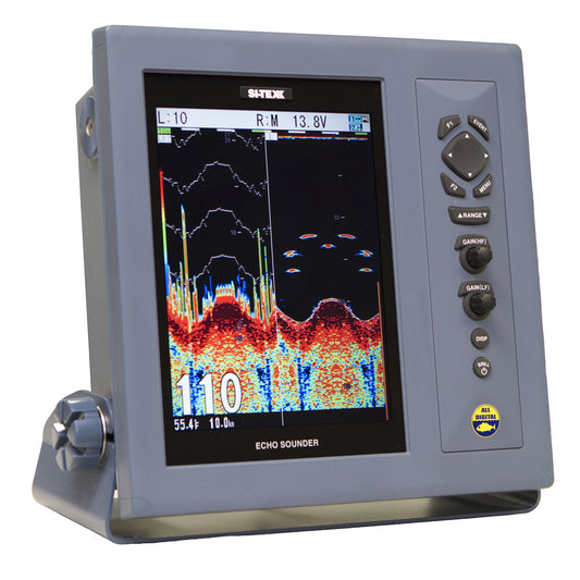 SITEX CVS1410 Dual Freq Color 104 LCD Fishfinder 1Kw  No Transducer CVS1410