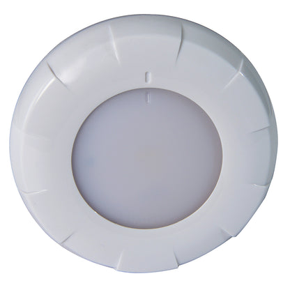 Lumitec Aurora LED Dome Light  White Finish  White Dimming 101077