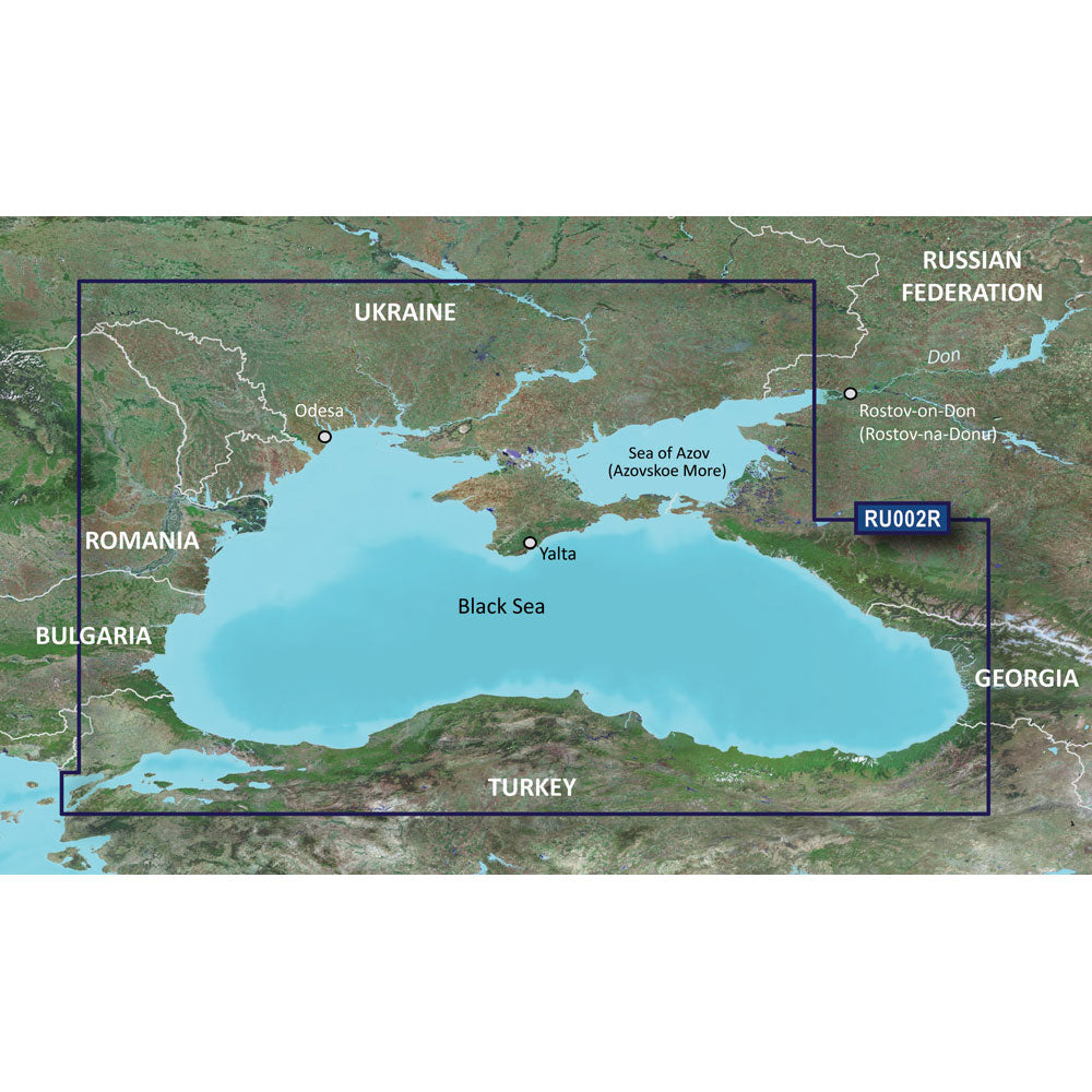Garmin BlueChart g3 Vision HD  VEU063R  Black Sea  Azov Sea  microSDSD 010C106400