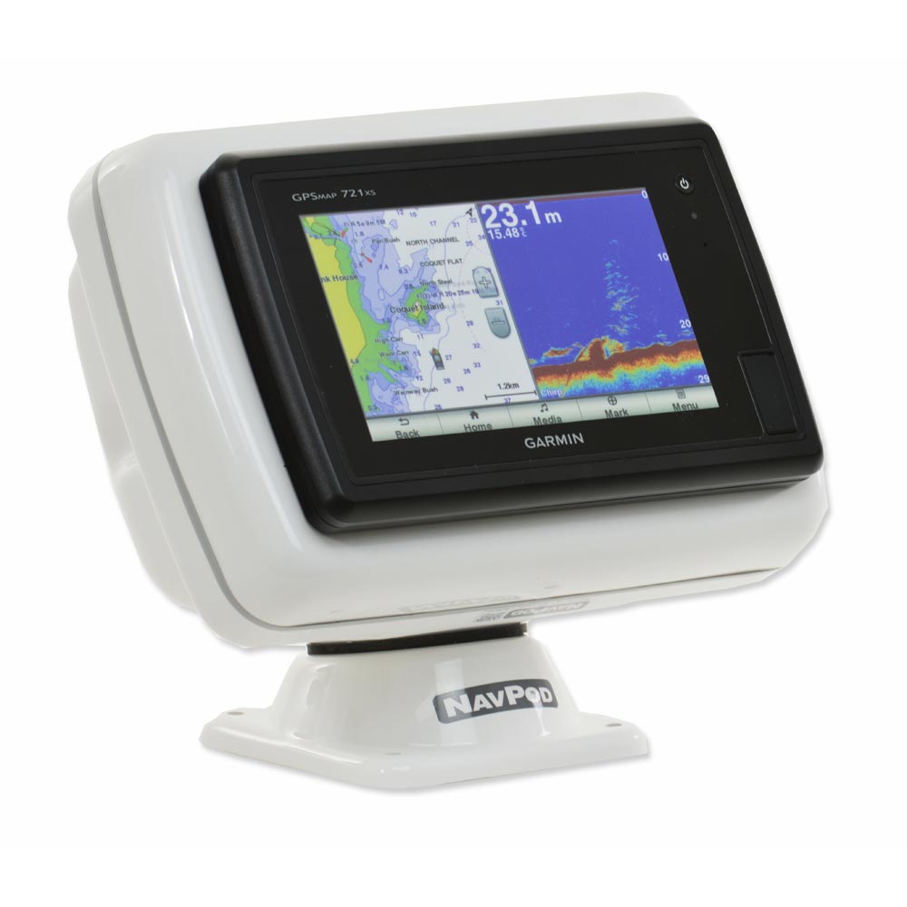NavPod PP4401 PowerPod Precut fGarmin 7 GPSMAP Units PP4401
