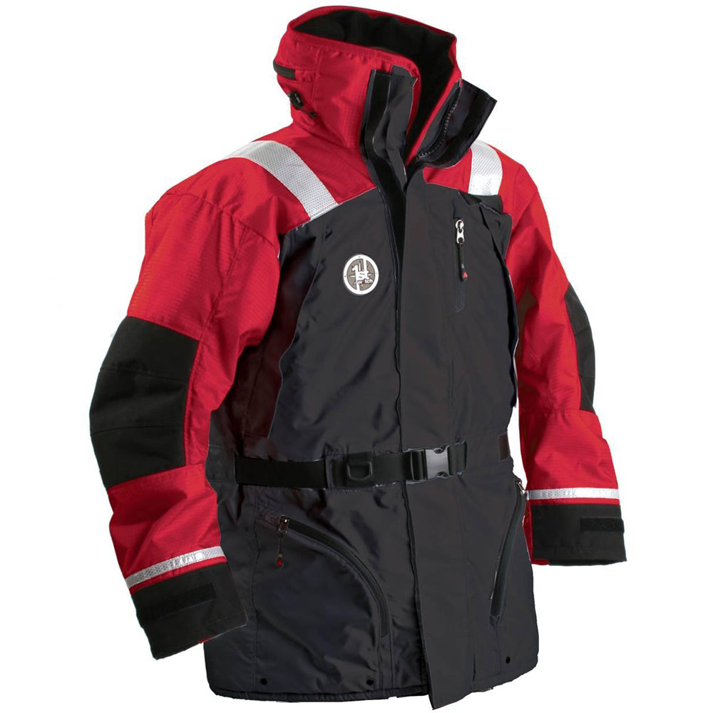 First Watch AC1100 Flotation Coat  RedBlack  Large AC1100RBL