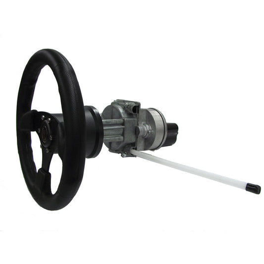 Octopus Type S Straight Shaft fMounting Behind the Dash fMechanical Drive Systems  Includes 90 Degree Bezel Kit