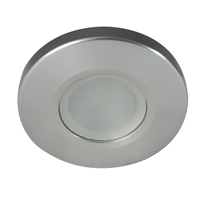 Lumitec Orbit  Flush Mount Down Light  Brushed Finish  2Color WhiteBlue Dimming 112501