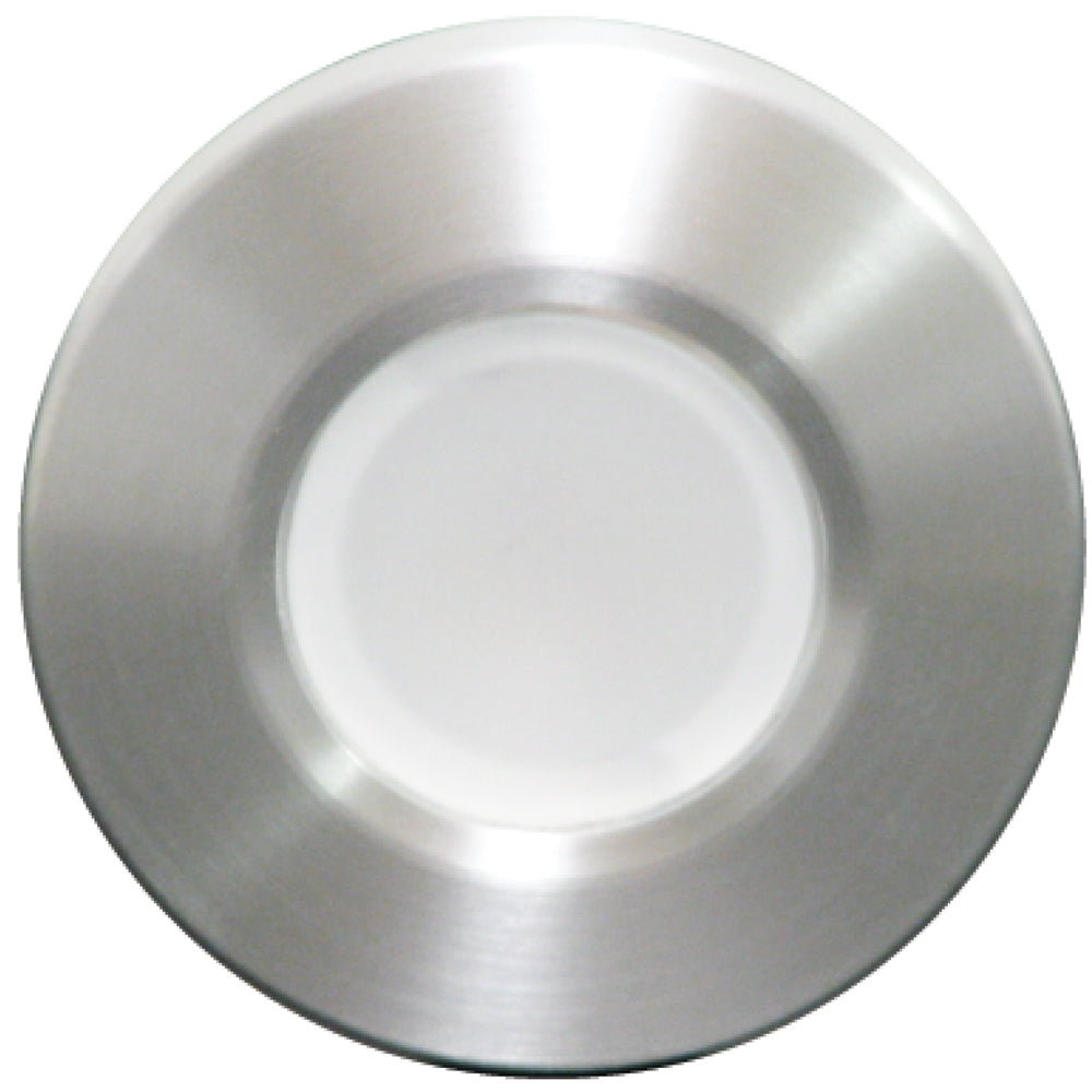 Lumitec Orbit  Flush Mount Down Light  Brushed Finish  2Color WhiteBlue Dimming 112501