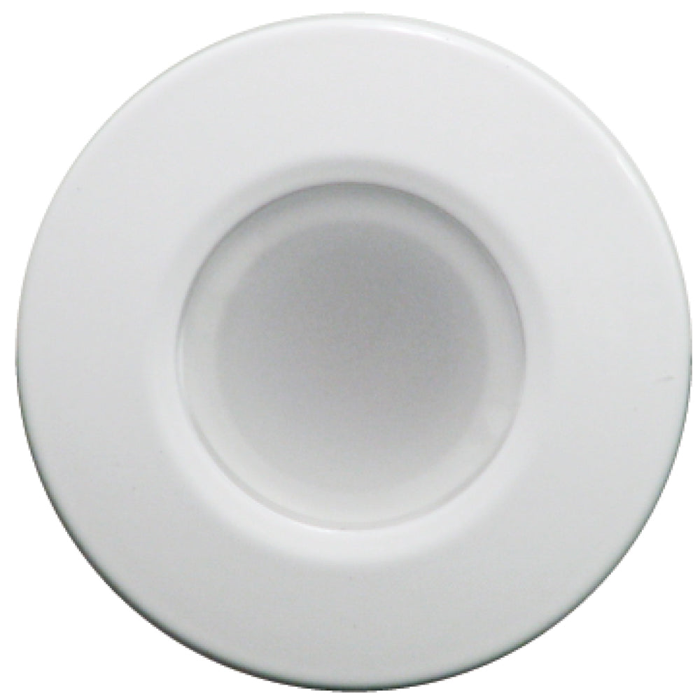 Lumitec Orbit Down Light  White Housing  Red wWhite Dimming Light 112522
