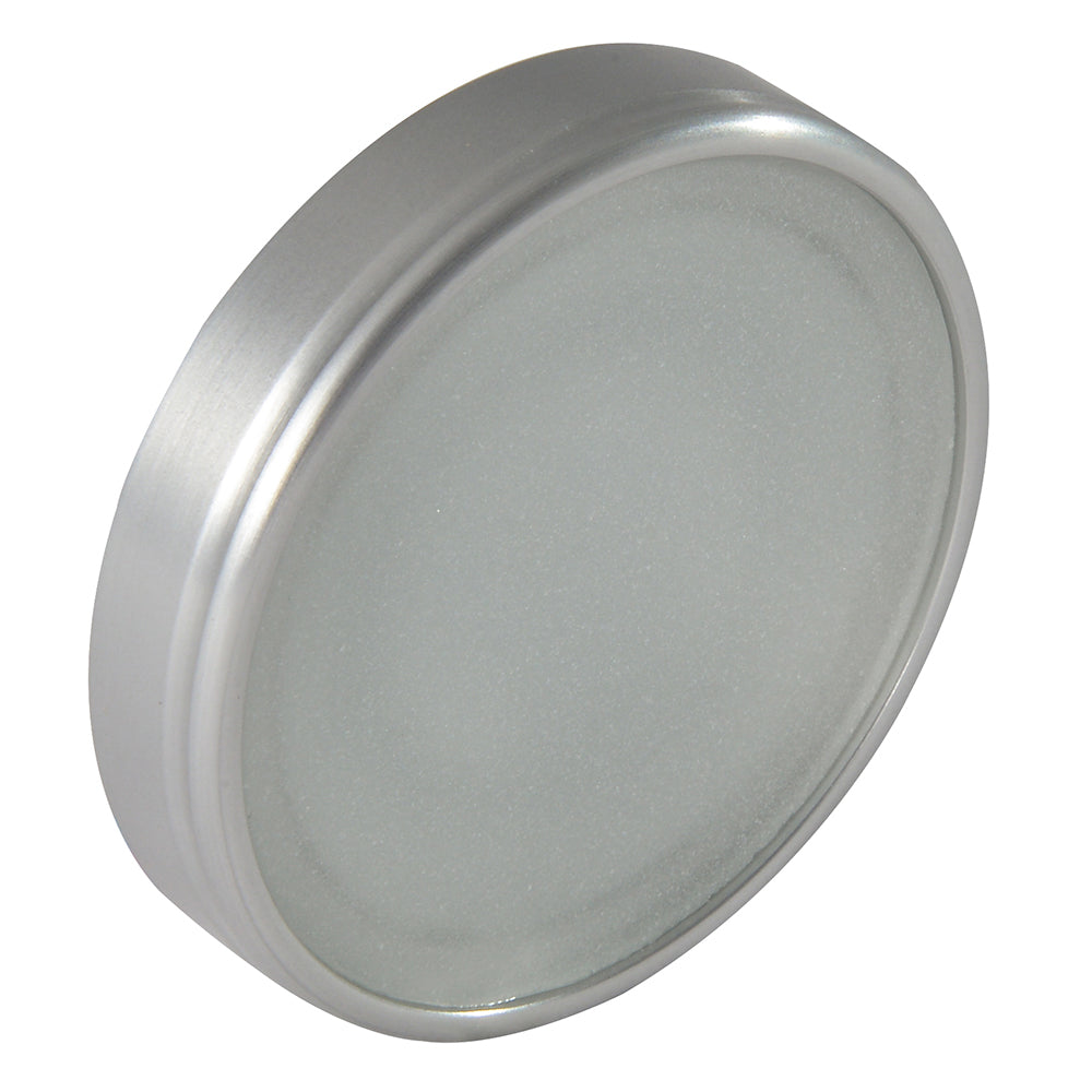 Lumitec Halo  Flush Mount Down Light  Brushed Finish  3Color RedBlue Non Dimming wWhite Dimming 112808