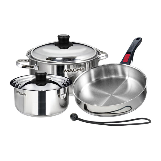 Magma 7 Piece Induction Cookware Set  Stainless Steel  A10362IND