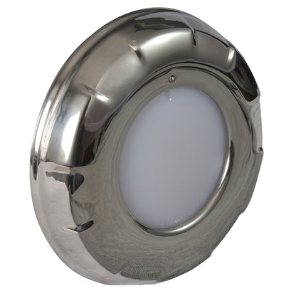 Lumitec Aurora  LED Dome Light  Polished SS Finish  White Dimming 101137