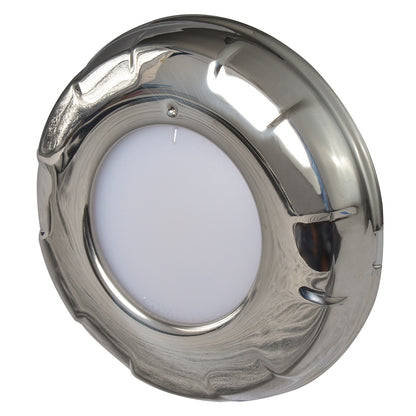Lumitec Aurora  LED Dome Light  Polished SS Finish  White Dimming 101137