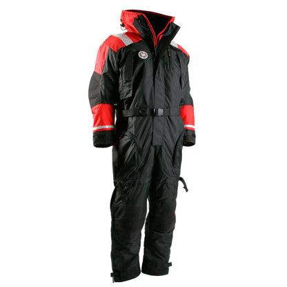 First Watch AS1100 Flotation Suit  RedBlack  XL AS1100RBXL