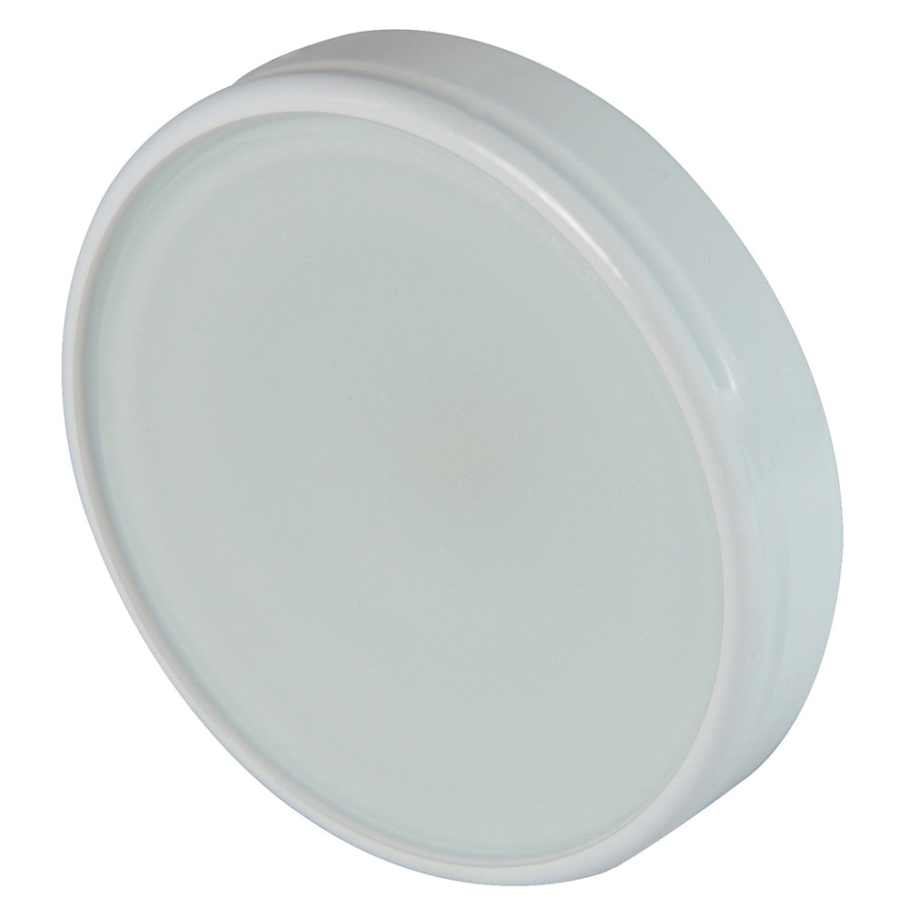 Lumitec Halo  Flush Mount Down Light  White Finish  Warm White Dimming 112829