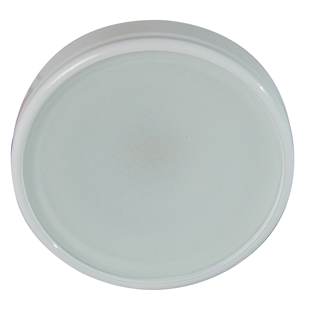 Lumitec Halo  Flush Mount Down Light  White Finish  Warm White Dimming 112829