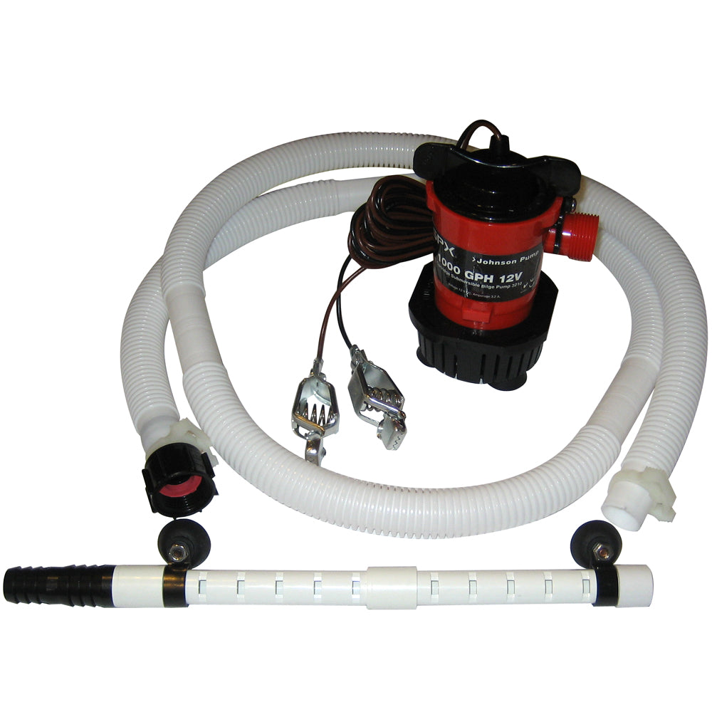 Johnson Pump Fishsaver Complete Cartridge Aerator Kit 60000