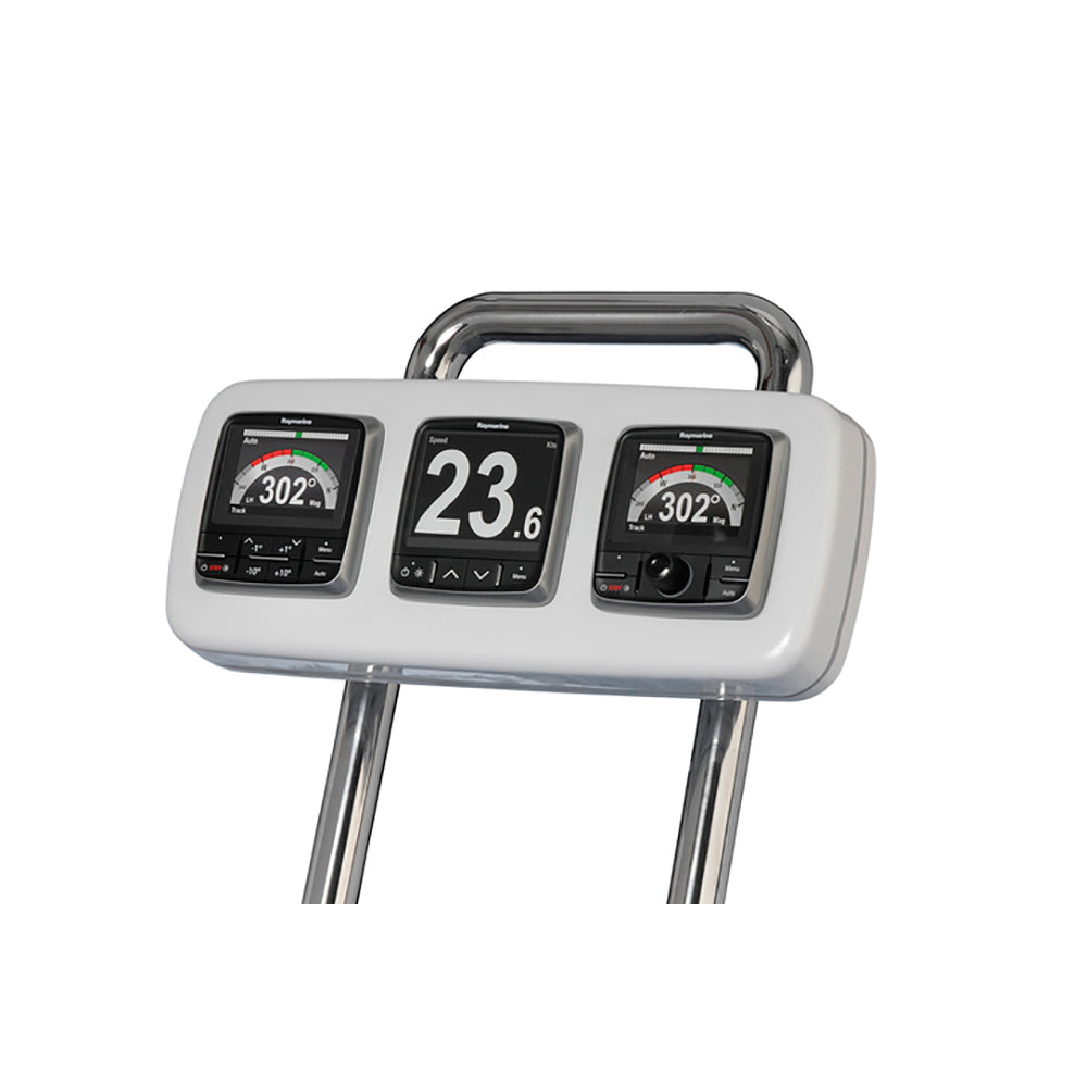 Scanstrut Scanpod Helm Pod 3 Instrument Uncut  White SPH3IW