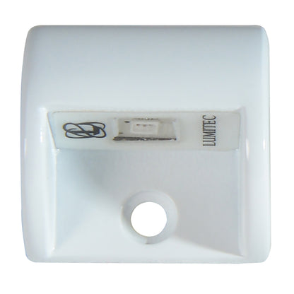 Lumitec Andros  Courtesy Light  White Powder Coat Finish  Red NonDimming 101048