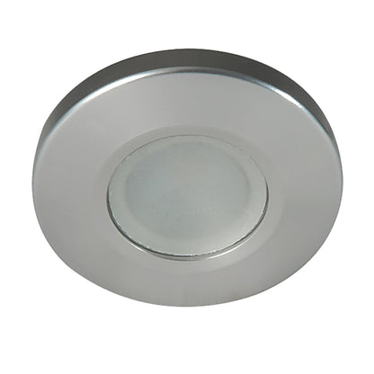 Lumitec Orbit  Flush Mount Down Light  Brushed Finish  Warm White Dimming 112509