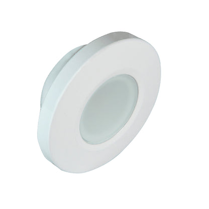 Lumitec Orbit  Flush Mount Down Light  White Finish  Warm White Dimming 112529