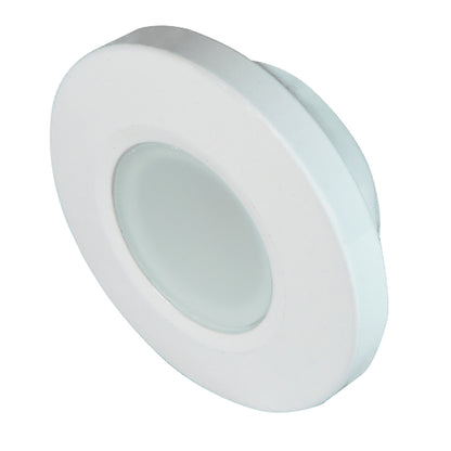 Lumitec Orbit  Flush Mount Down Light  White Finish  Warm White Dimming 112529