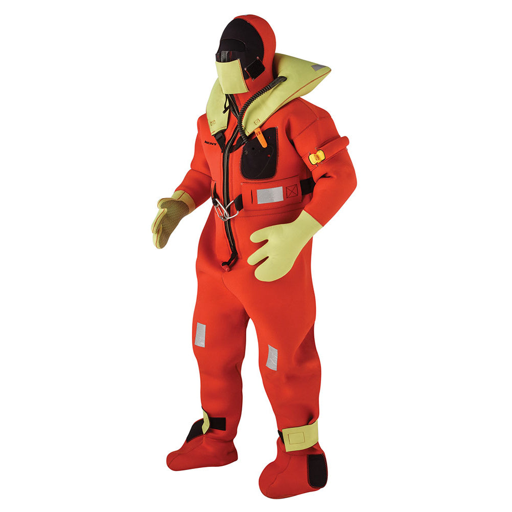 Kent Commercial Immersion Suit  USCGSOLAS Version  Orange  Intermediate 15410020002013
