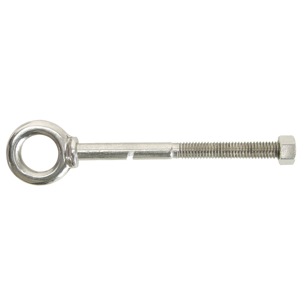 Whitecap Eye Bolt  304 Stainless Steel  4516 Length S1527C