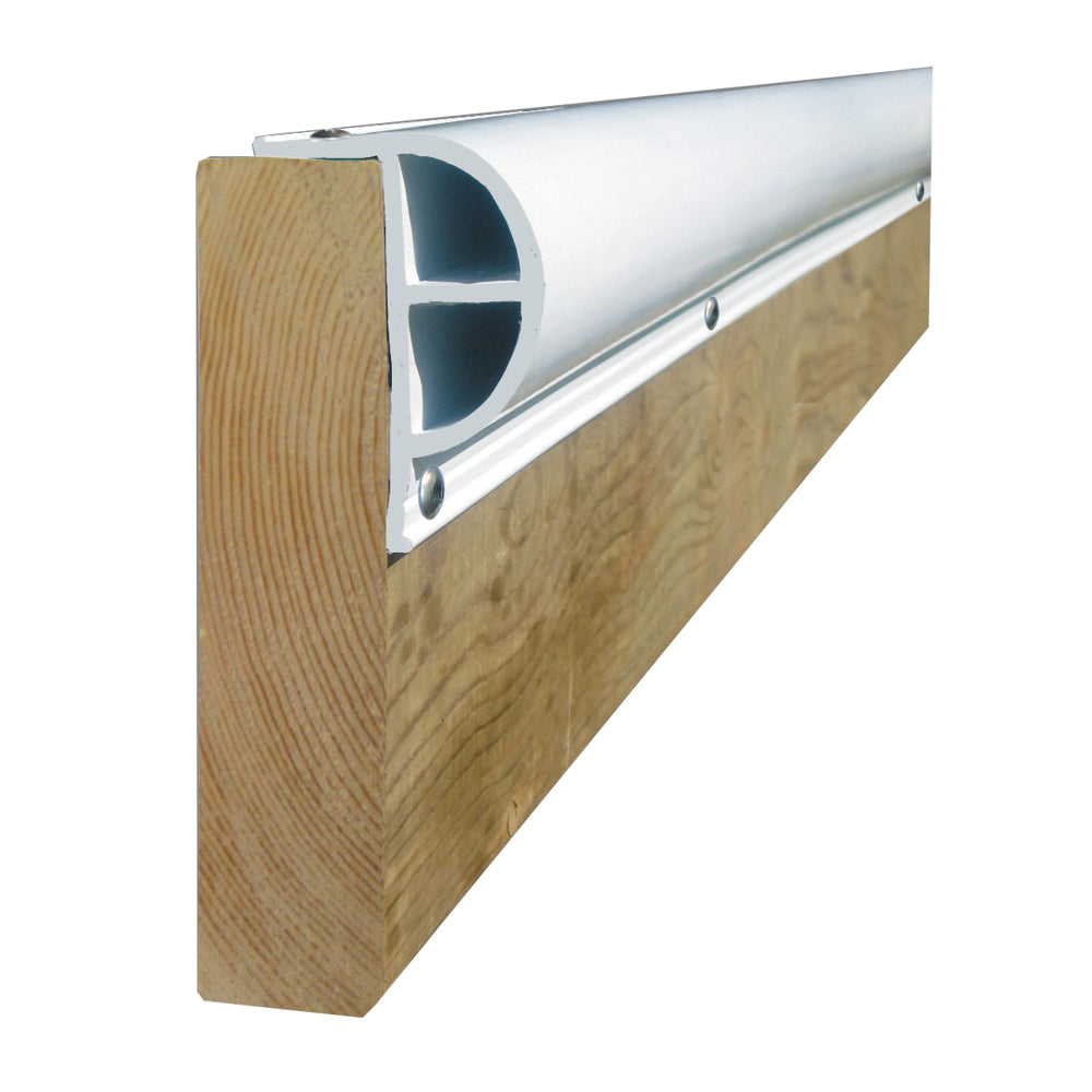 Dock Edge PRODOCK Heavy P Dock Profile  3 8 Sections  White DE1200F