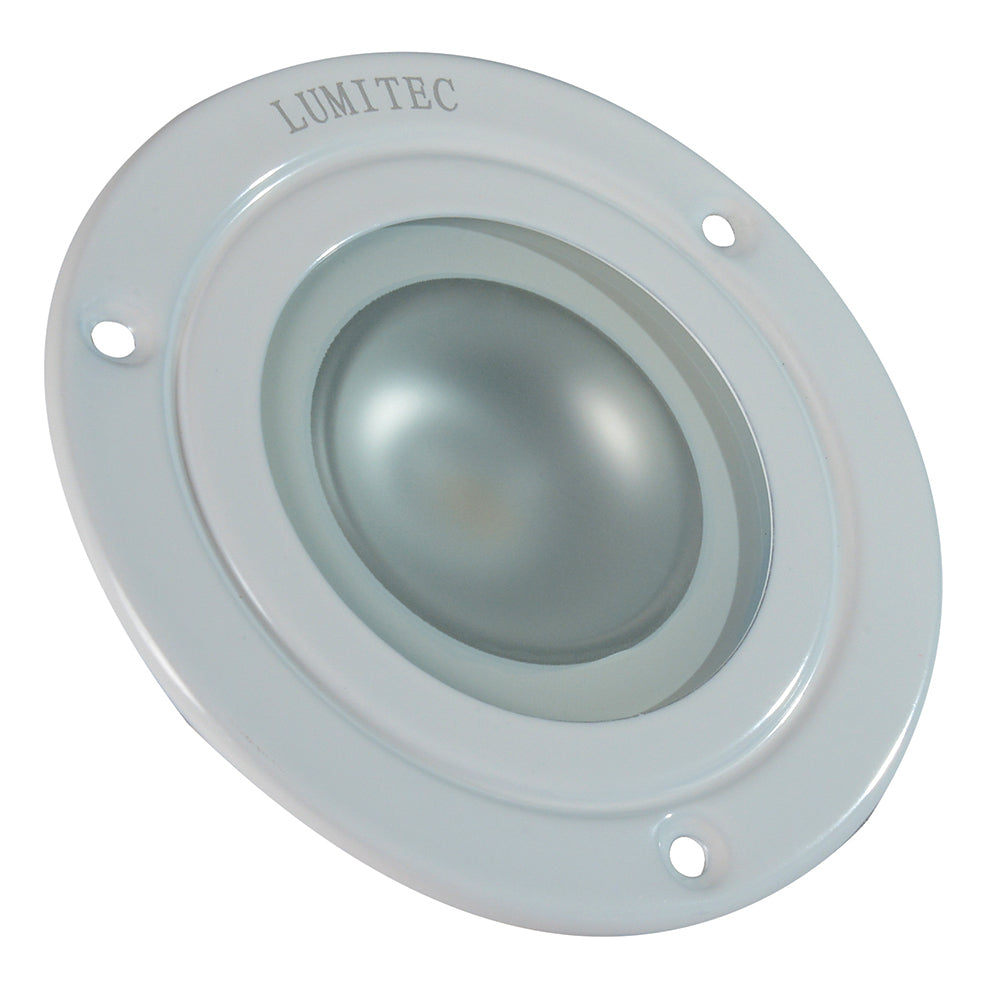 Lumitec Shadow  Flush Mount Down Light  White Finish  4Color WhiteRedBluePurple NonDimming 114120
