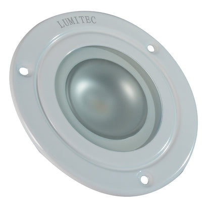 Lumitec Shadow  Flush Mount Down Light  White Finish  4Color WhiteRedBluePurple NonDimming 114120