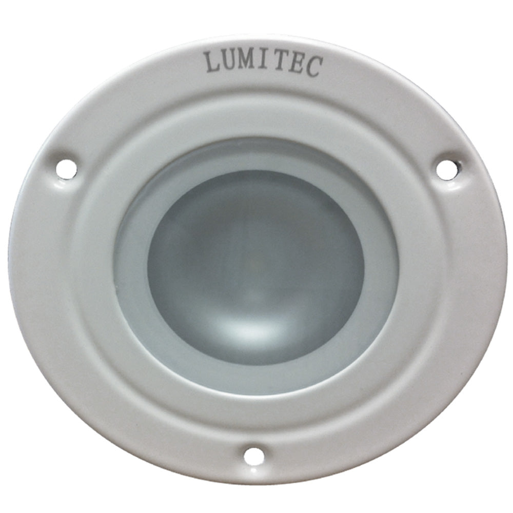 Lumitec Shadow  Flush Mount Down Light  White Finish  Warm White Dimming 114129