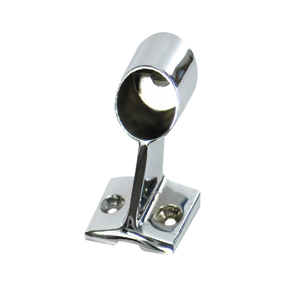 Whitecap Forward Handrail Stanchion  316 Stainless Steel  1 Tube OD 6180C