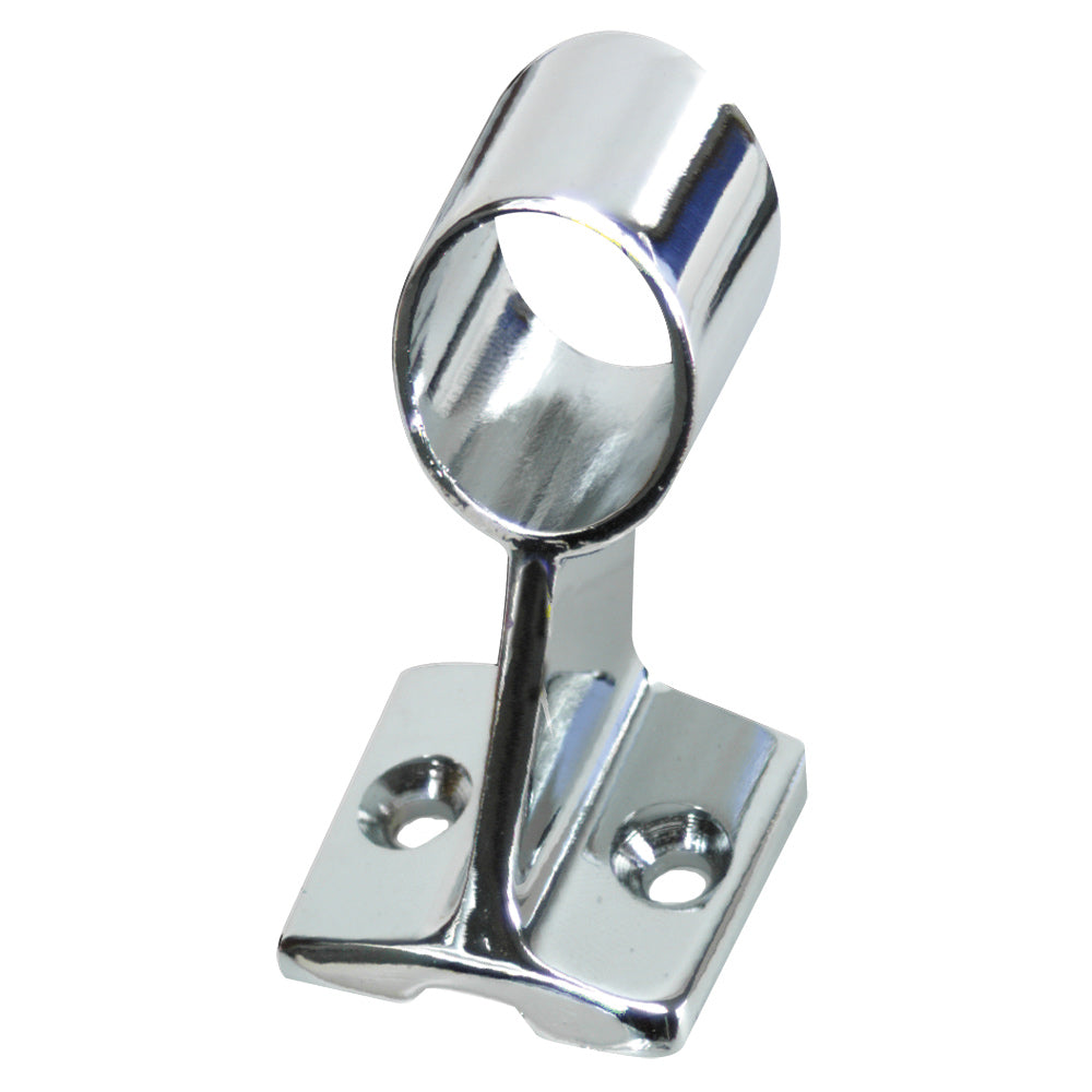 Whitecap Center Handrail Stanchion  316 Stainless Steel  78 Tube OD  2 10 Fasteners 6079C