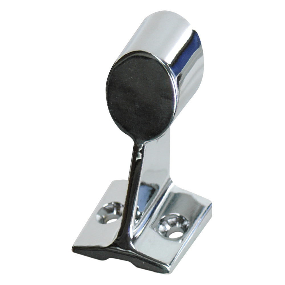 Whitecap Aft Handrail Stanchion  316 Stainless Steel  1 Tube OD 6181C