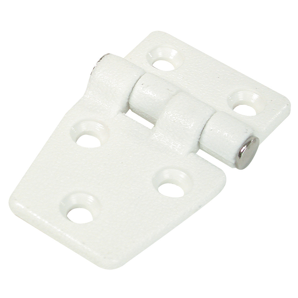 Whitecap Shortside Door Hinge  White Nylon  138 x 214 S3033