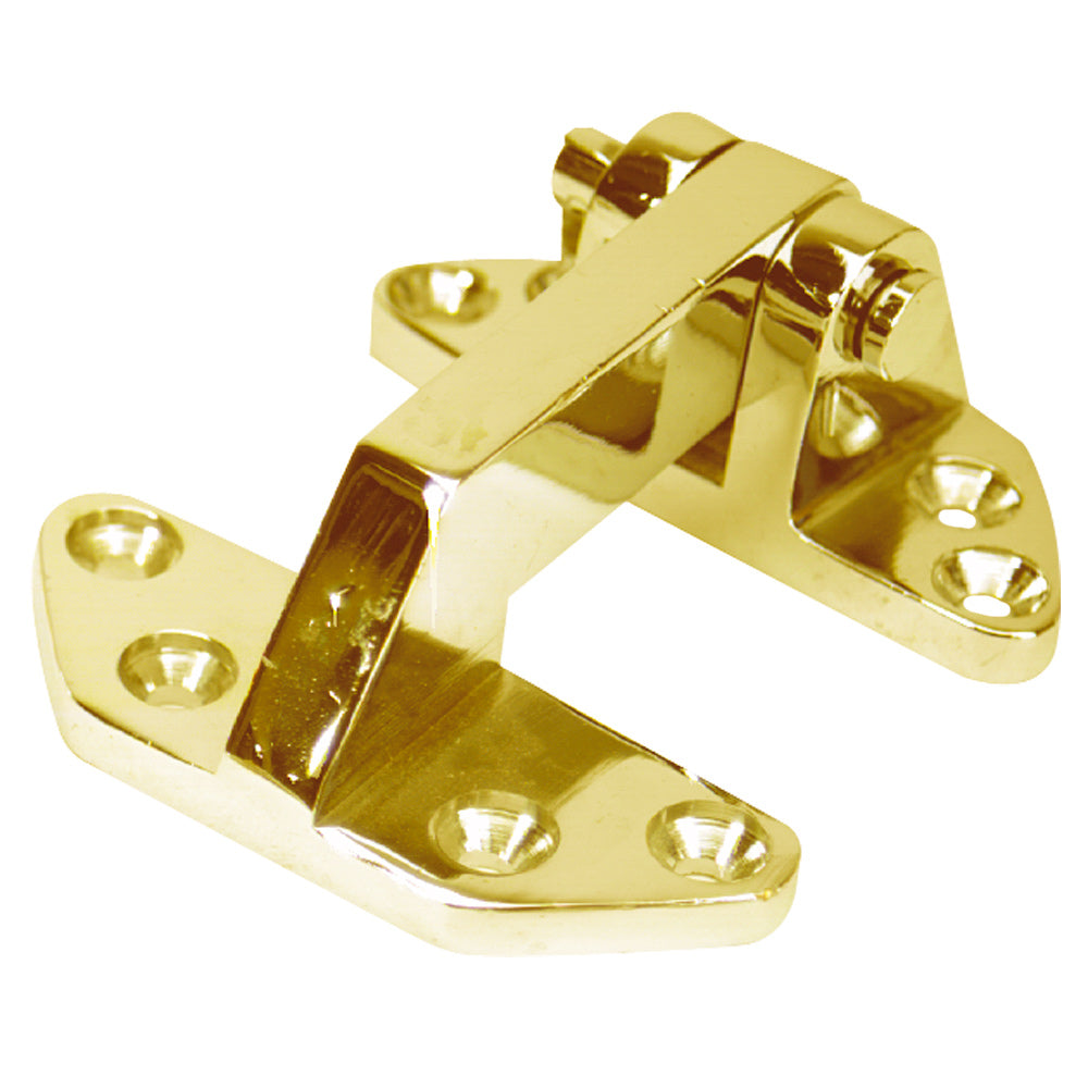 Whitecap Standard Hatch Hinge  Polished Brass  258 x 318 S0990BC