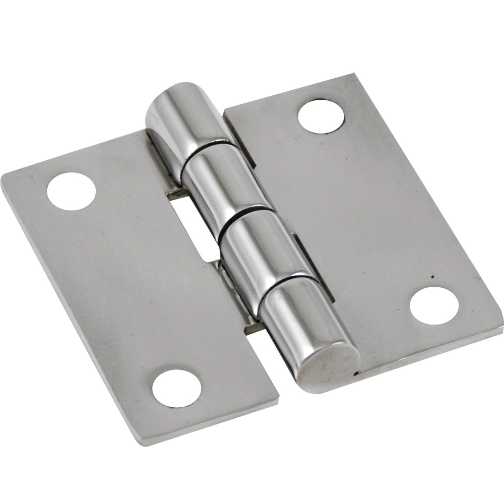 Whitecap Butt Hinge Reversed  304 Stainless Steel  2 x 2 S3422R