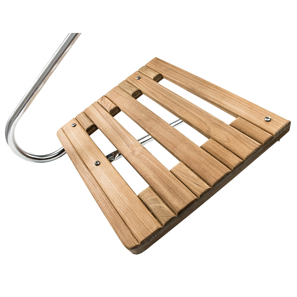 Whitecap Teak Swim Platform fOutboard Motors 60900