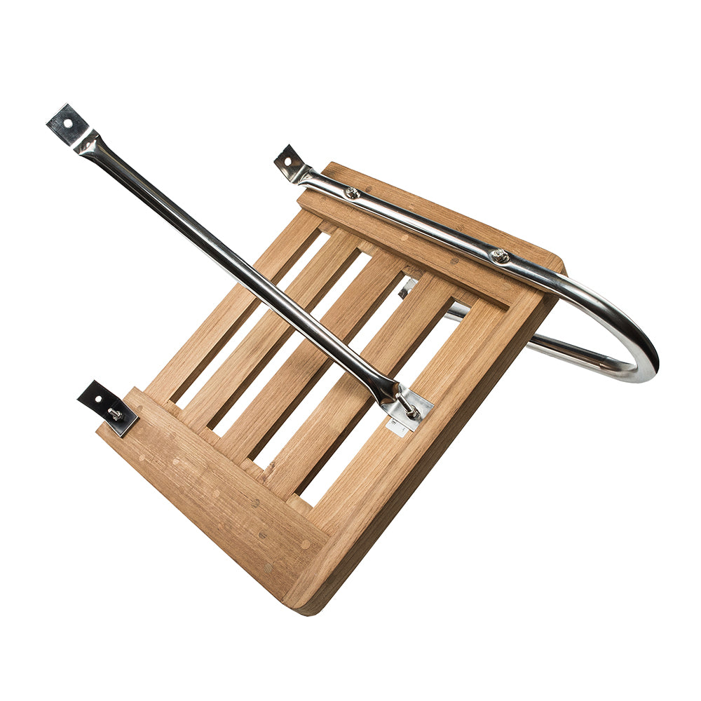 Whitecap Teak Swim Platform fOutboard Motors 60900