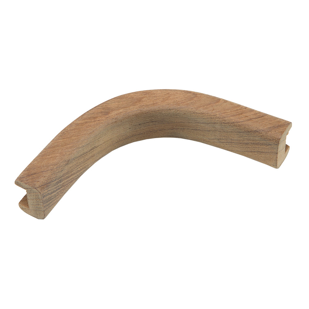 Whitecap Teak Track Inside Corner Molding  12 60822