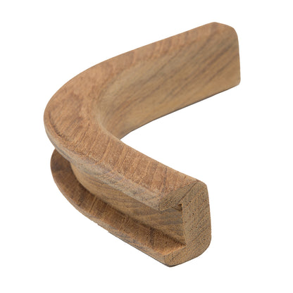 Whitecap Teak Track Inside Corner Molding  12 60822
