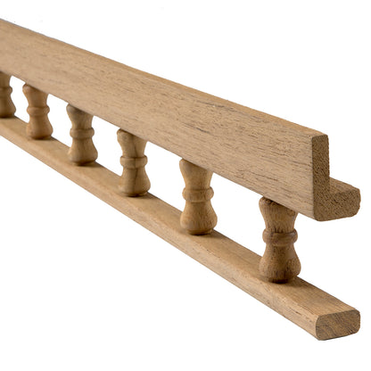 Whitecap Teak LType Pin Rail  5 60703