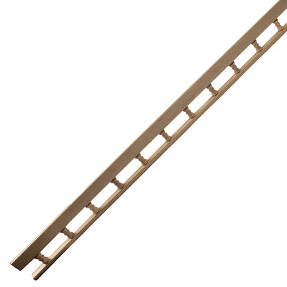 Whitecap Teak LType Pin Rail  5 60703